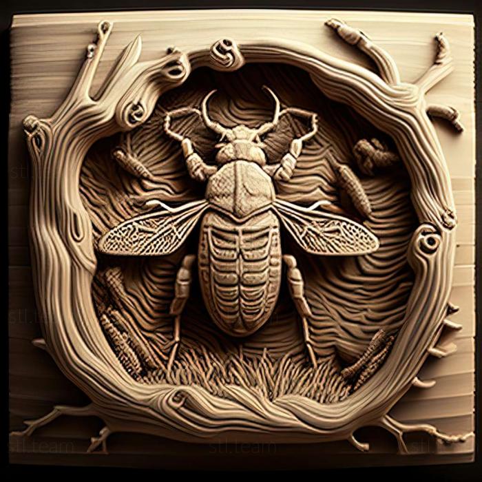 3D модель Myrmecoscopus minutus (STL)